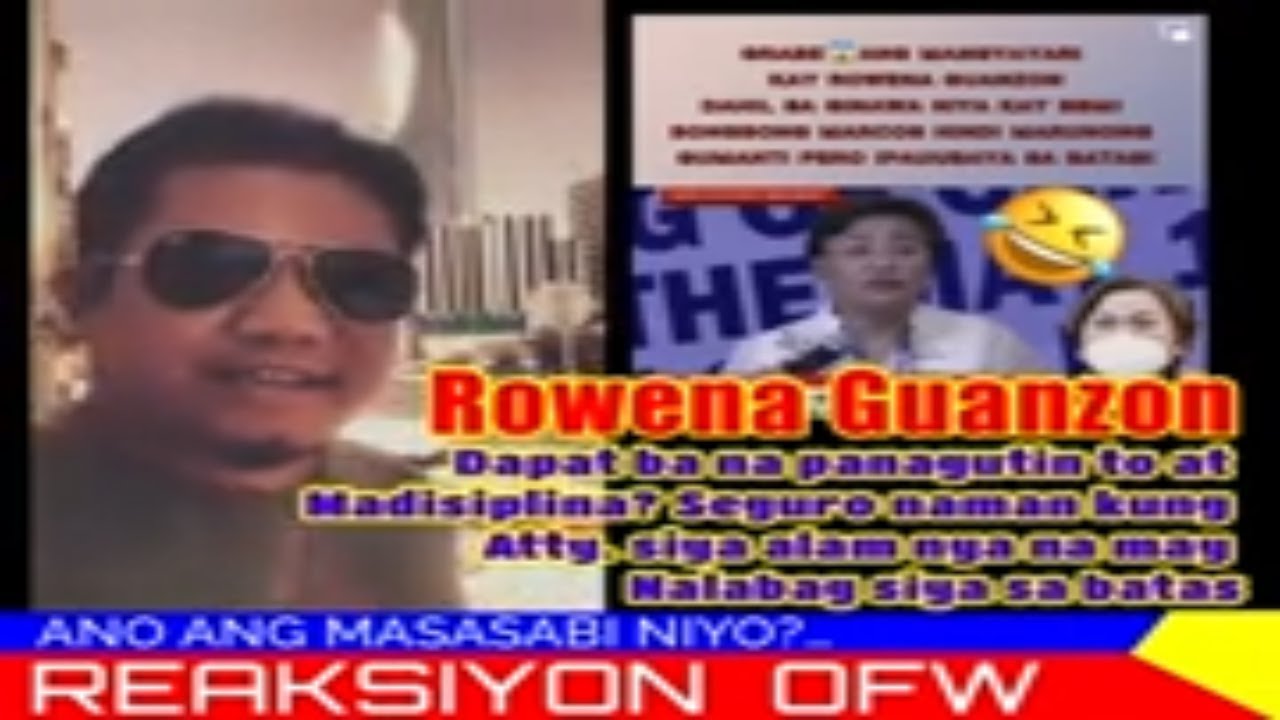 Rowena Guanzon The Bully Girl YouTube