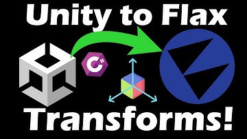 [FLAX ENGINE] [1.7] Transforms! Converting a Unity script to Flax! The key differences...