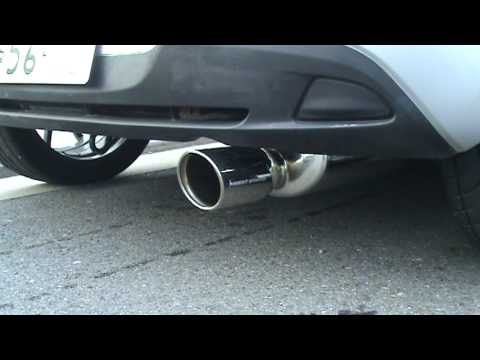KNIGHTSPORTS DEMIO / MAZDA2 MUFFLER - YouTube