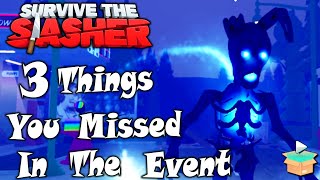 3 Things You Missed in the Error Finale & I did it I Hit 10K Wins [Survive the Slasher] Roblox