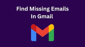 How To Find Lost Or Missing Emails In Gmail Spam or Trash Folder Tutorial