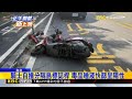 騎士自撞分隔島標誌桿 毒品唾液快篩呈陽性@newsebc