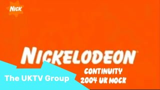 Nickelodeon Uk Continuity 2004 Mock