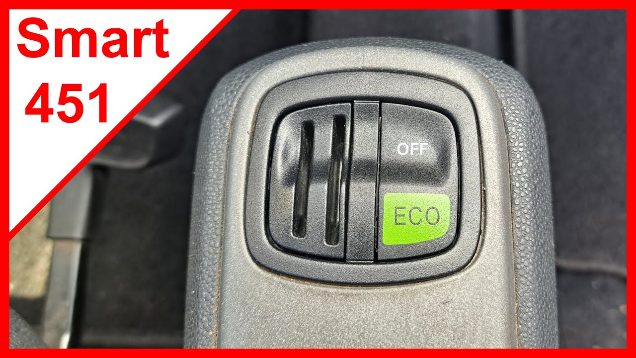 Smart Forfour 454 Rückwärtsgang Geht Nicht Rein Sostituire pulsante ECO Smart 451 - YouTube