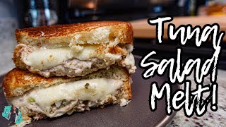 THE ABSOLUTE BEST TUNA SALAD MELT | QUICK & EASY LIGHT SUMMER TUTORIAL | CLASSIC TUNA RECIPE