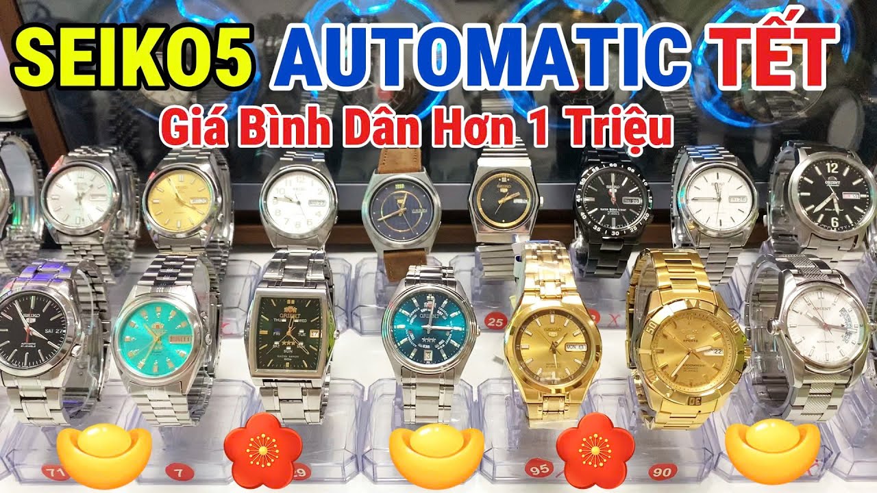 🎁 Livestream Lô 22-01 – Seiko & Orient Automatic Cổ Đẹp | Đồng Hồ Cơ Nhật Bản