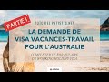 Tutoriel demande de pvt australie visa vacances travail  partie 1  remplir le formulaire