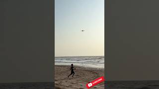 Beach Drone Adventure with Kid | Flying Toy Drone Fun at the Beach