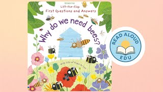 WHY DO WE NEED BEES? | USBORNE | READ & LEARN | #readaloud #storytime #esl #learning #bees #summer