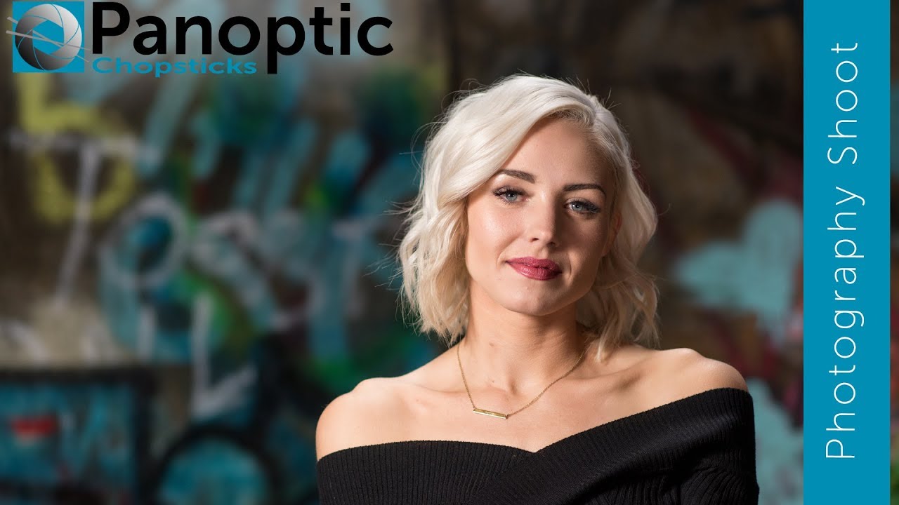 One Speedlight portrait shoot in an abandoned train tunnel