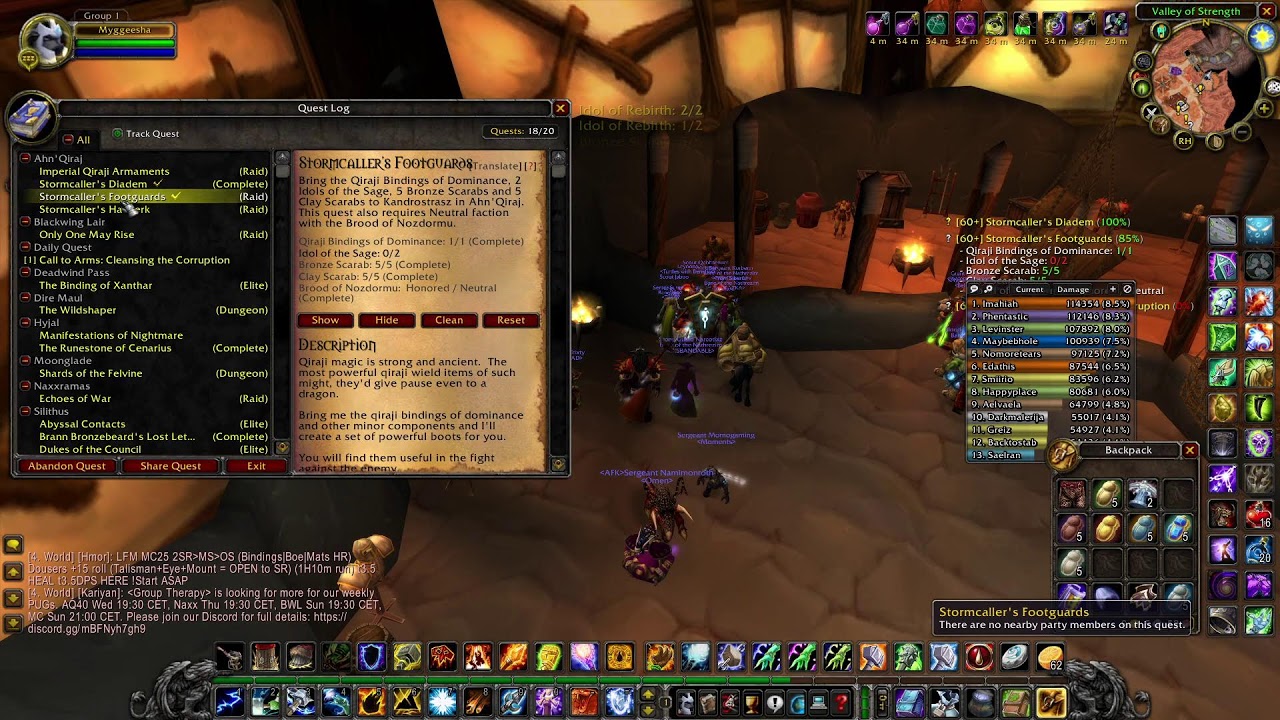 AQ40 - TURTLE WOW - SHAMAN #1 SPELL CLICKER