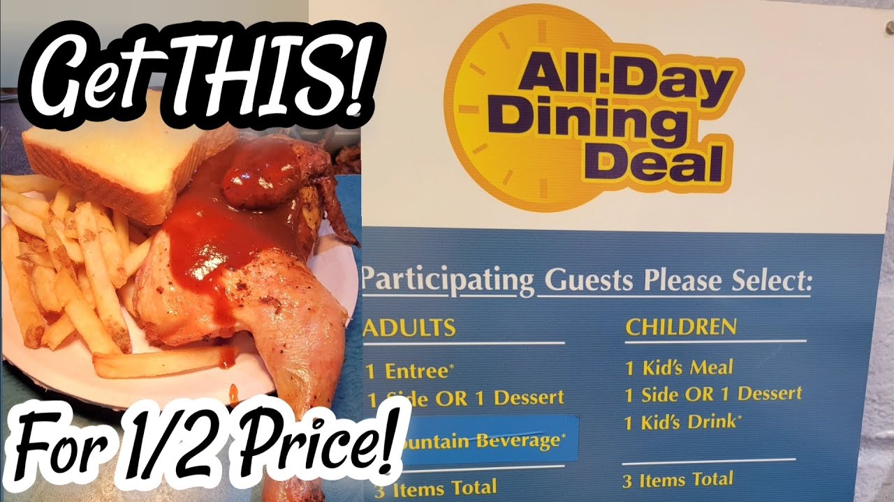 SEA WORLD AYCE Dining Pass for 1/2 PRICE! Please 👍 & Share, Thanks 😀 