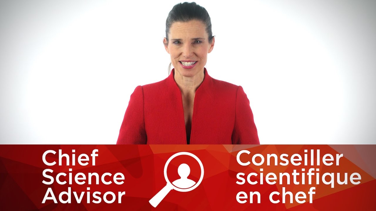 Government of Canada launches search for Chief Science Advisor - YouTube