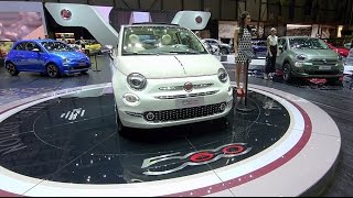 Fiat at 2017 Geneva Motor Show Fiat 500 Celebrates 60th Anniversary At Geneva Motor Show 2017