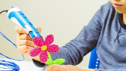 Como usar un lápiz de dibujo 3d Pen