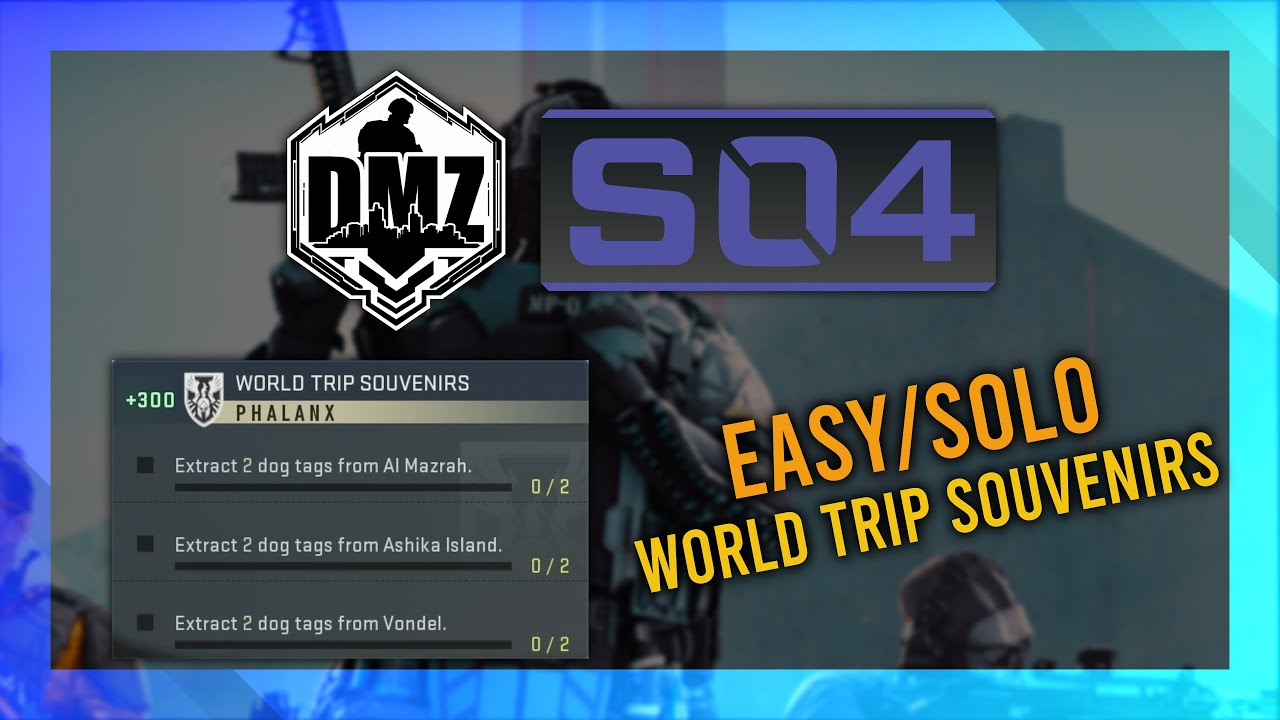 World Trip Souvenirs (Phalanx) GUIDE | DMZ Season 4 Mission Guide | Vondel Guide thumbnail