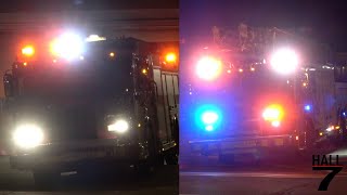 Toronto Fire Services - *NEW* Aerial 441 & Rescue 441 Responding