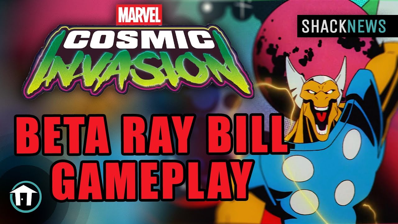 Marvel Cosmic Invasion - Beta Ray Bill & Rocket Raccoon Gameplay