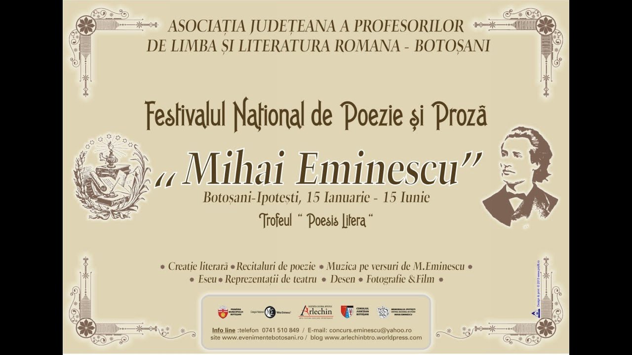 Revedere Mihai Eminescu Versuri