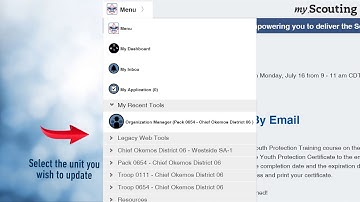 BeAScout Family Scouting Tutorial