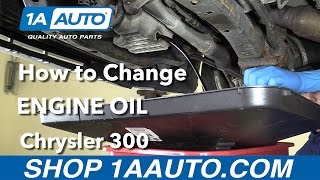 How to Change Engine Oil 05-10 Chrysler 300