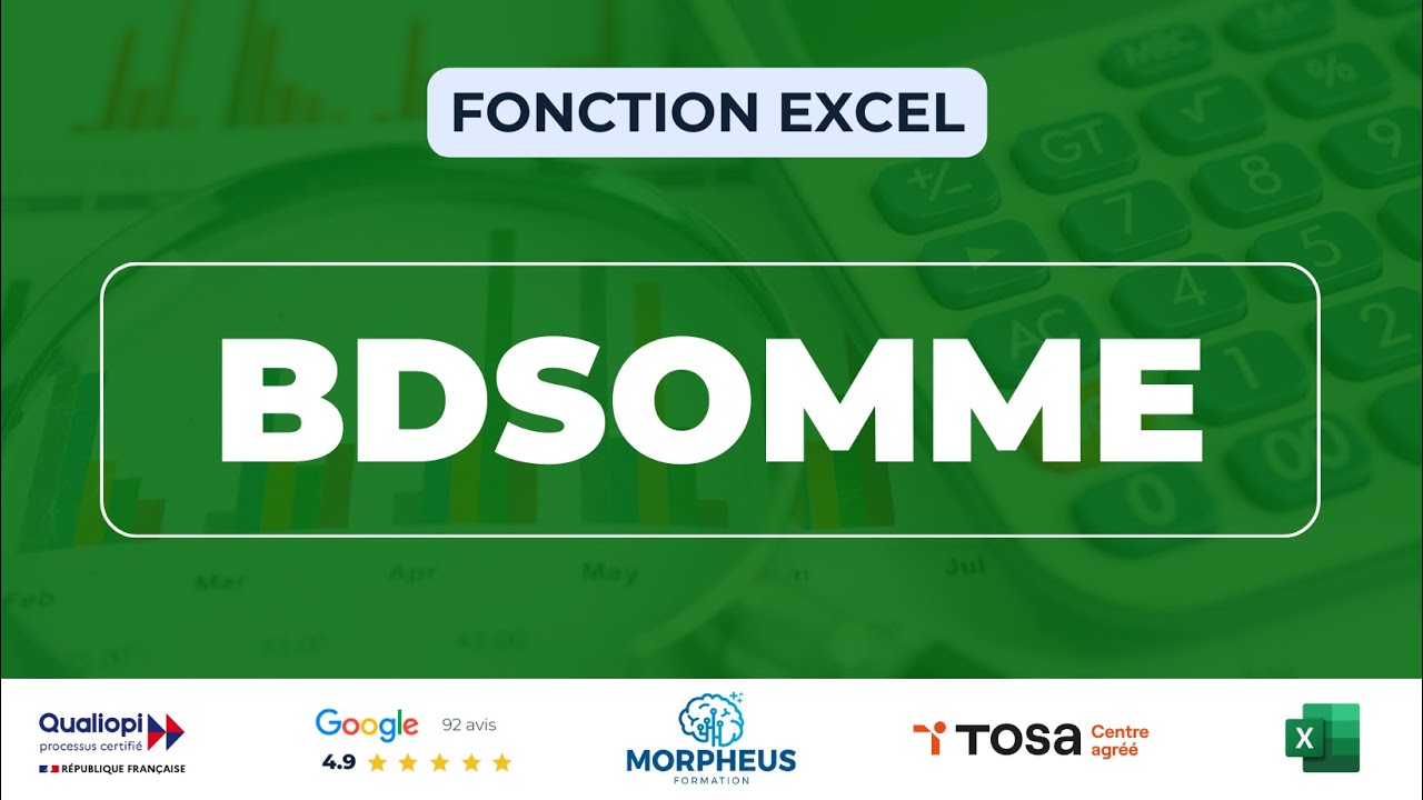 Comment utiliser la fonction BDSOMME sur Excel ? Optimiser votre base de données 📊