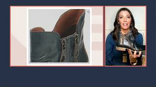 Miz Mooz Leather Double Zipper Ankle Boots - Logic on QVC