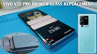 Vivo V25 Pro Broken Display Touch Glass Replacement || Qaswa Telecom