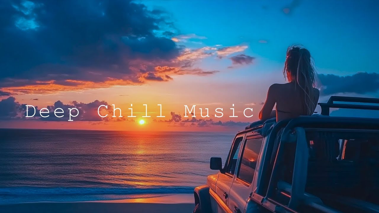 Deep House Fantasy Ambient Soundtrack For Mystical Sunset At Sea, Relaxing And Deep Focus