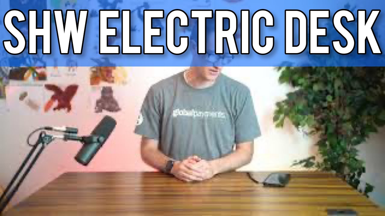 SHW Electric Standing Desk Assembly