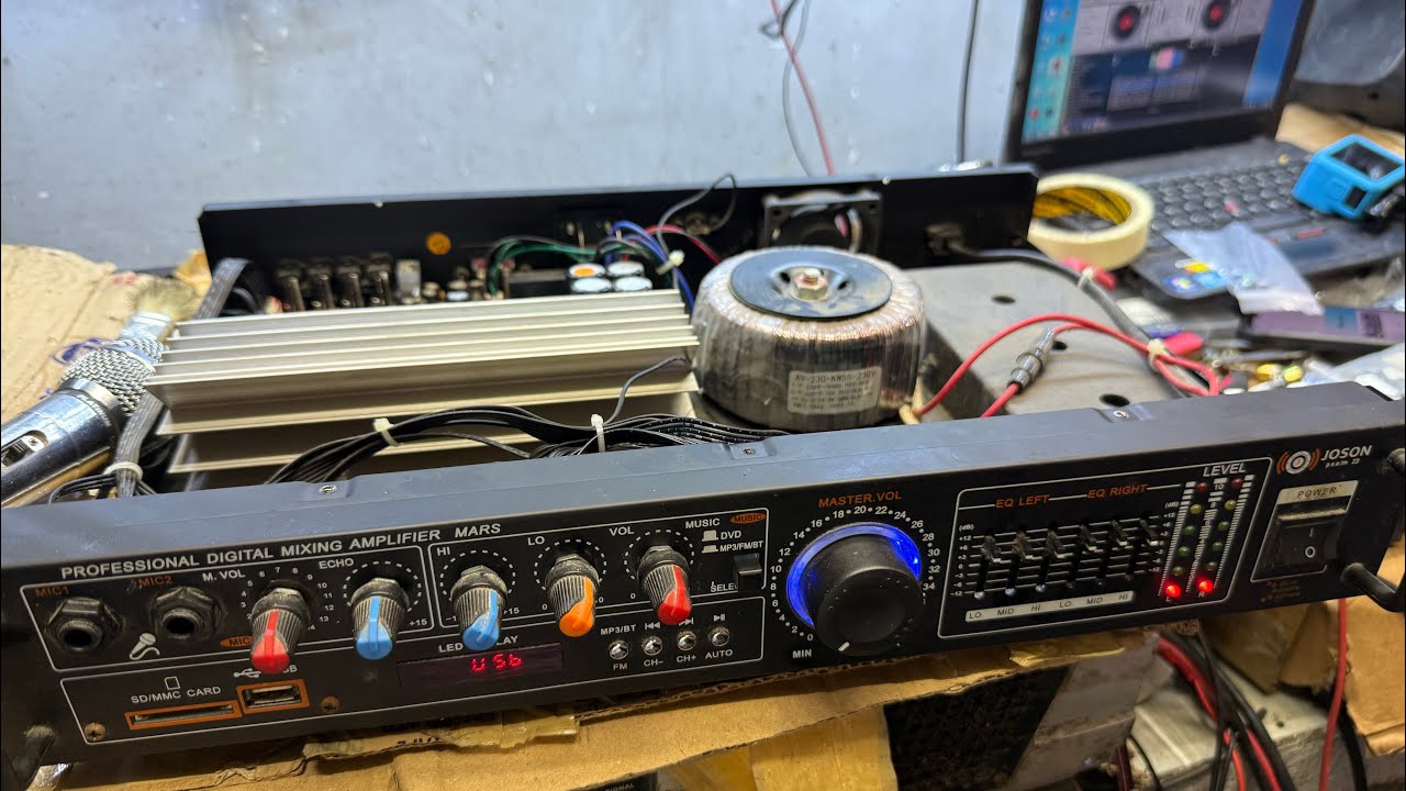 JOSON MARS AMPLIFIER NAWAWALA ANG SOUND KAPAG NILAKASAN PAANU AYUSIN