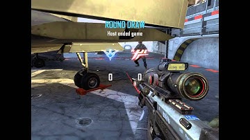 A trick shot on carrier against bots:)
