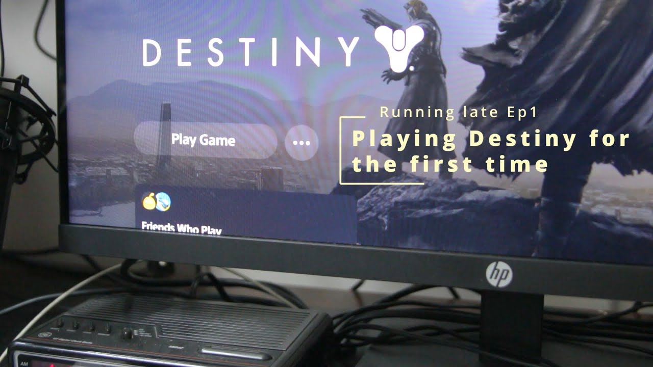 Playing Destiny 1 for the first time in 2023 (Running late Ep1)