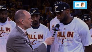 Cavs Eastern Conference Finals Trophy Presentation | LIVE 5-26-15