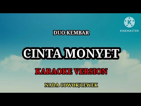 KARAOKE CINTA MONYET NADA RENDAH PRIA | VERSI KEYBOARD