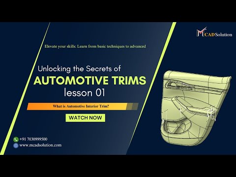 Automotive Interior Trim Design Jobs