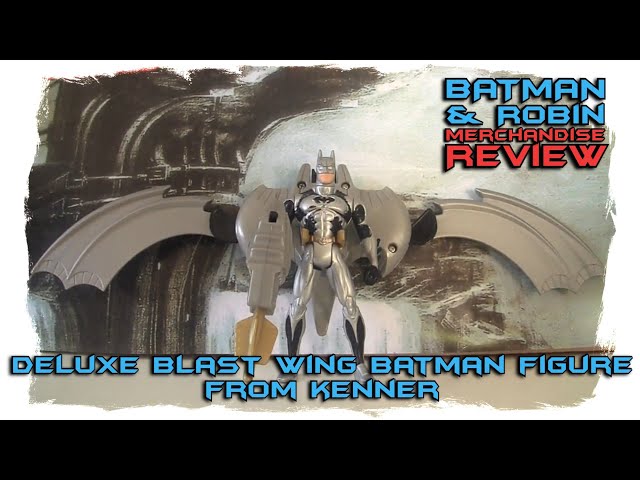 Deluxe Blast Wing Batman figure from Kenner - Batman & Robin