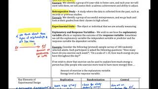 Math 219 1.4 Part 1 Introduction to Experimental Design
