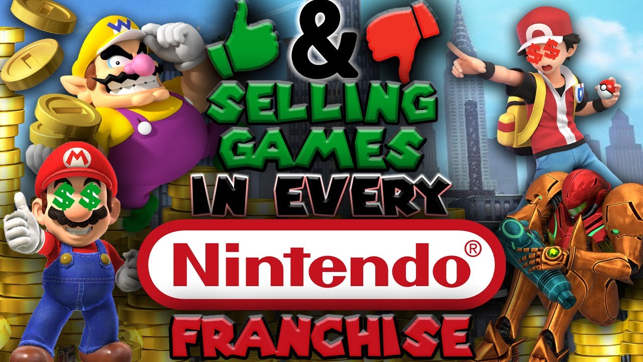 Best and Worst Selling Game For Every Nintendo Franchise YouTube