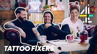 Most HILARIOUS Moments from The Tattoo Fixers!! | Best of Alice & Sketch | Part 2