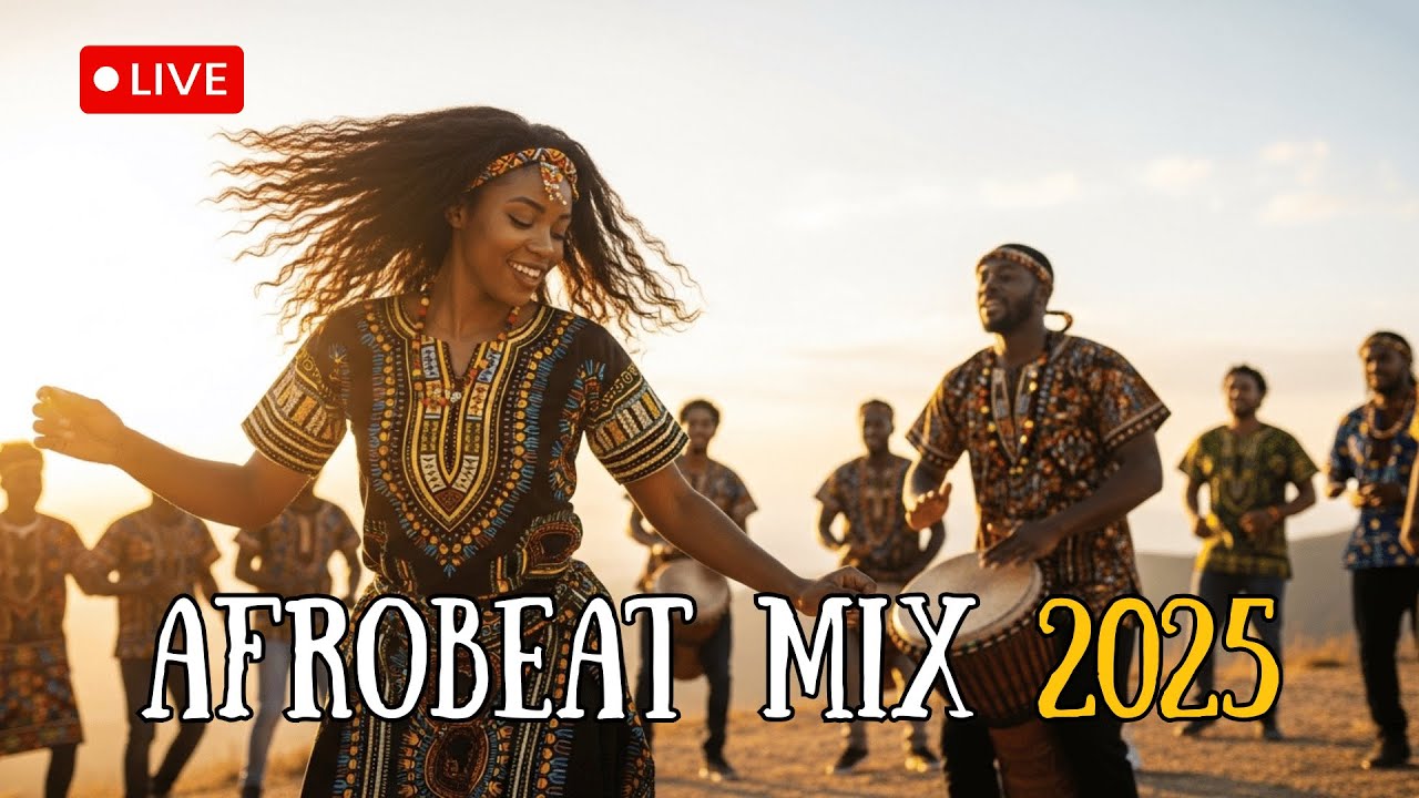 💃 Afrobeats 2025 Energy Live – Trending Naija Amapiano Mix + African Dance Music