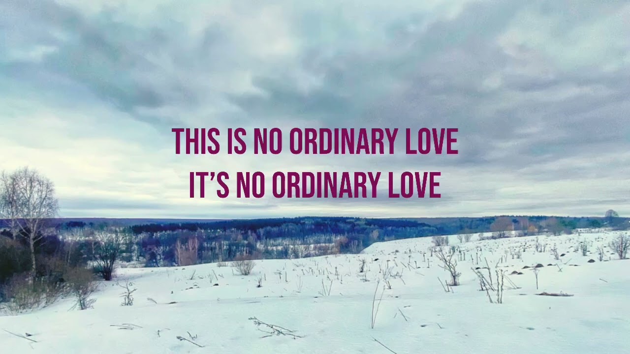 You + me - No ordinary love (piano)