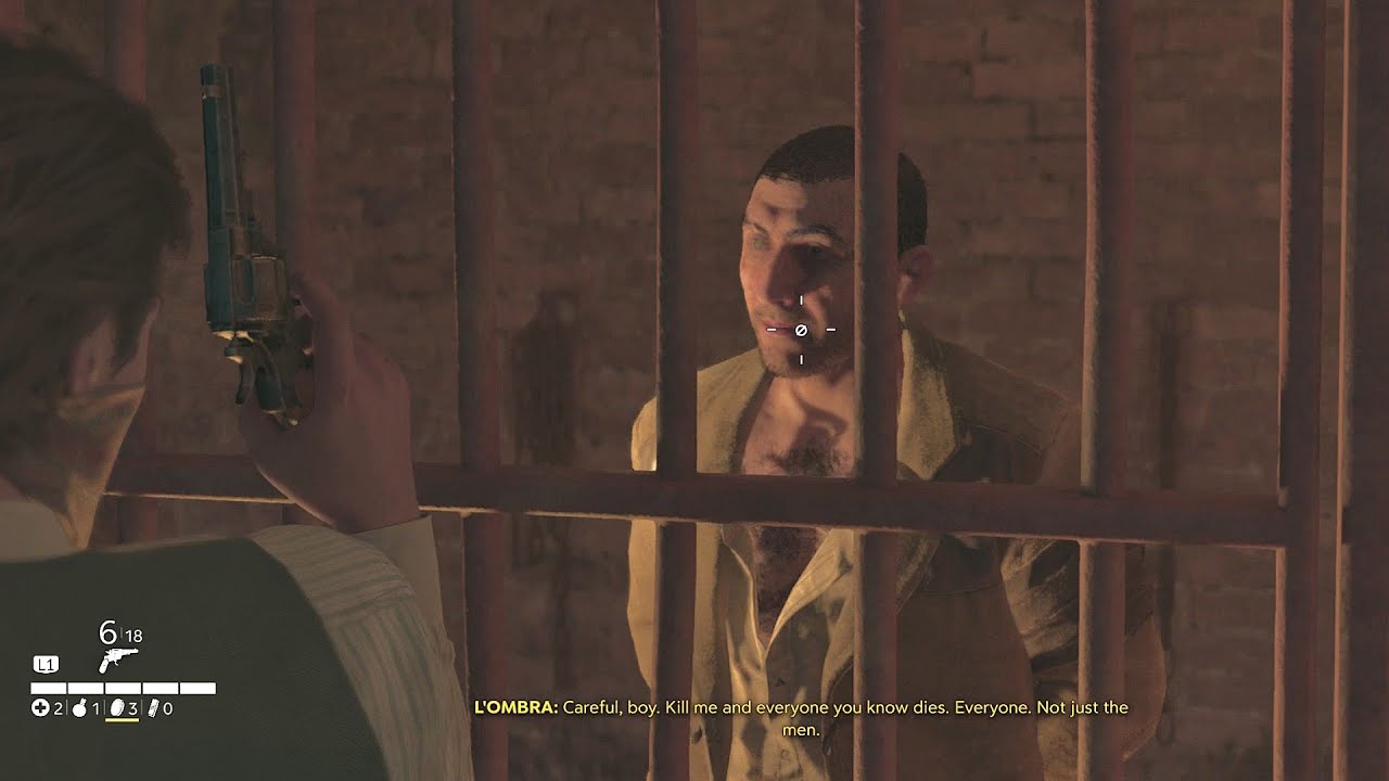 Enzo Meets L'ombra in Prison 2 years after their Knife Fight in front of Isabella! Mafia Old Country