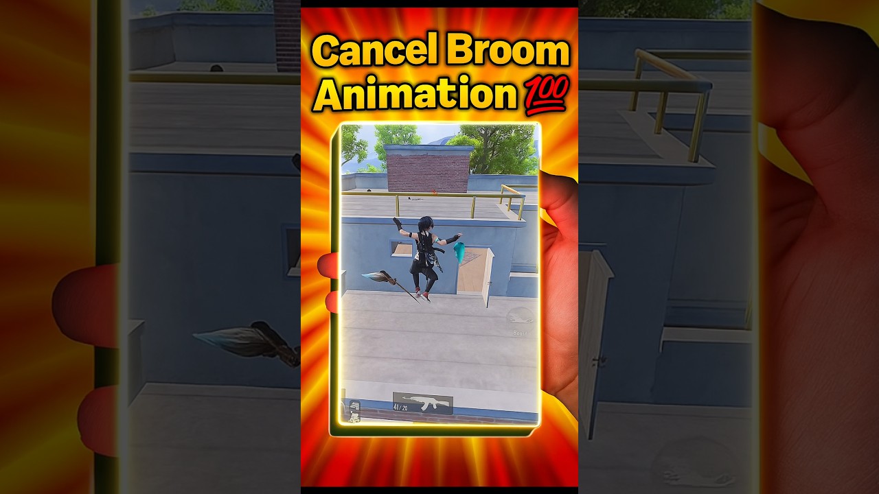 Cancel Broom Animation Trick ✅ 