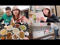 Yesterdays’Vlog#51 夜市生活欢乐多｜和朋友聚餐｜usm柜子到家啦｜九溪烟树赏枫｜双11开箱一大坨