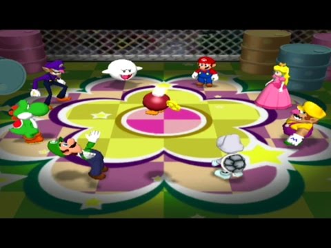 mario party 7 all 8 player rare minigames youtube