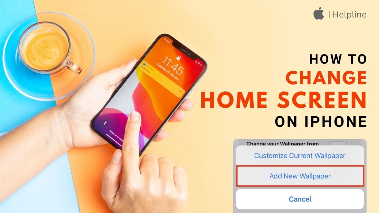 How To Change Home Screen On Iphone YouTube
