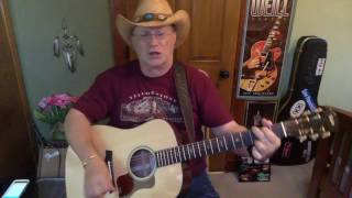 2081 -  Pissing In The Wind  - Jerry Jeff Walker vocal & acoustic cover & chords