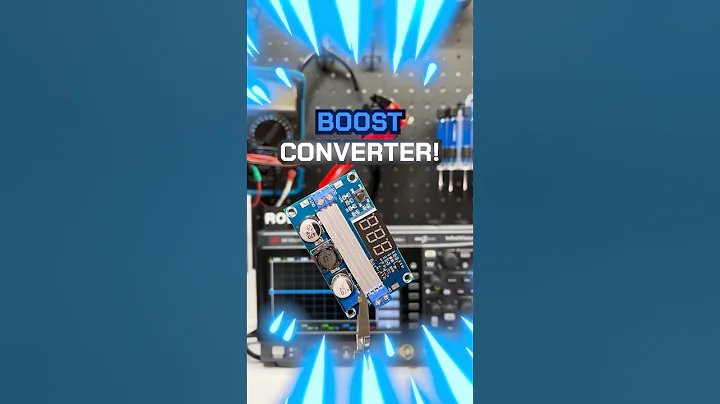 How Do Boost Converters Work? #robonyx #electronics #boostconverter #iot