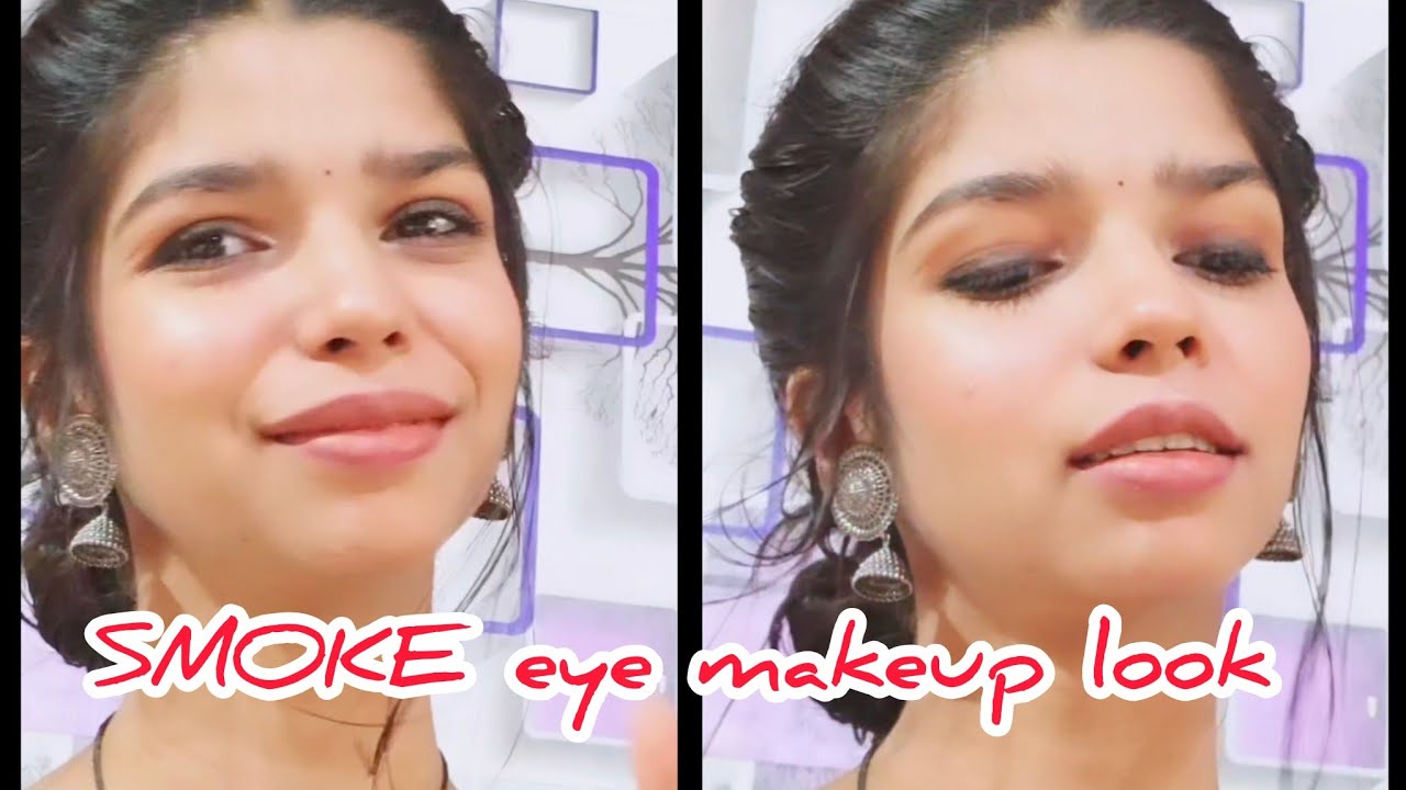 SMOKE EYE | DESI BADIE LOOK | MAKEUP TUTORIAL | INDIAN MAKEUP 💄💕 